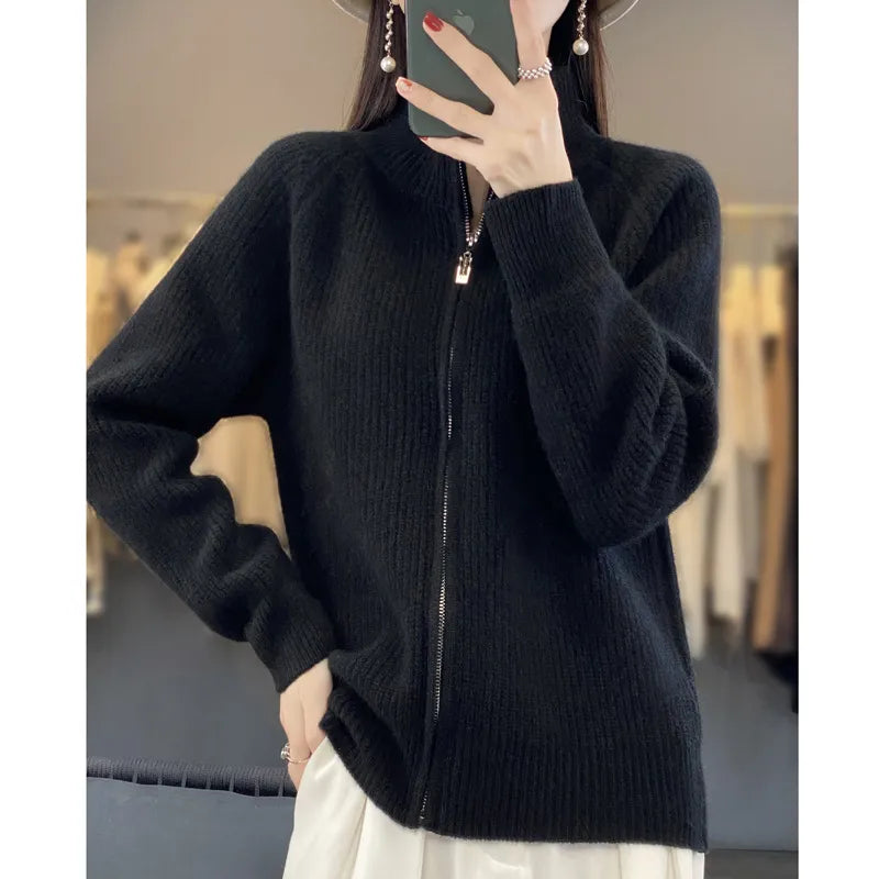 Charlotte™ - Cardigan Zippé