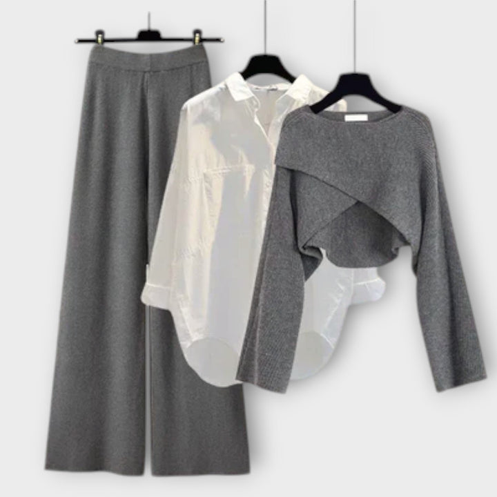 Ensemble Confortable en Trois Pièces