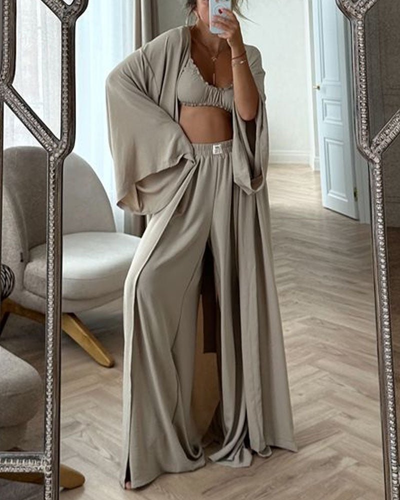 Iana | Cardigan Chic Décontracté 2-Pièces