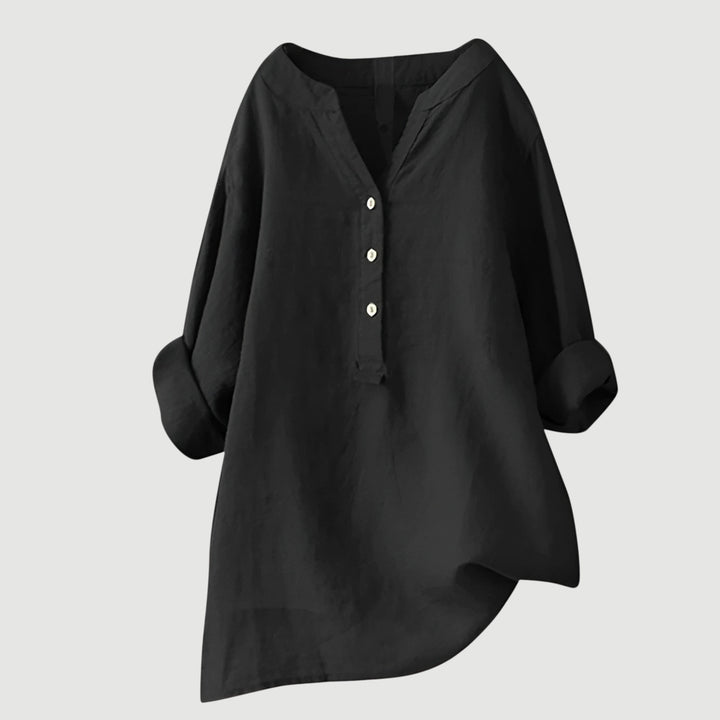 Freja™ – Chemise Aérée et Confortable avec Boutons