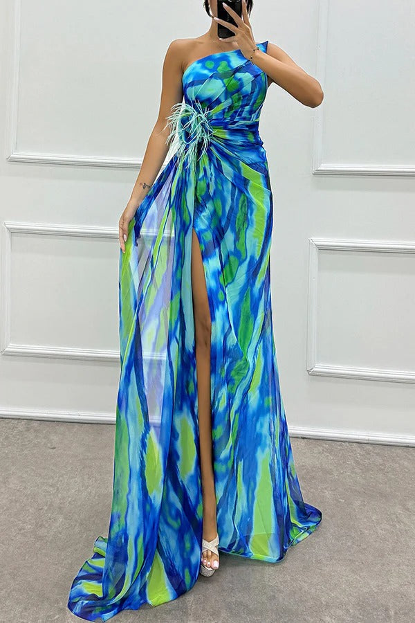 Elena | Robe Maxi Vibrante