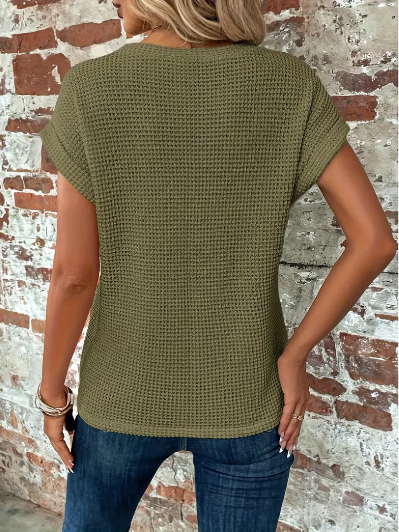 Gretel - T-shirt à coupe décontractée à manches courtes