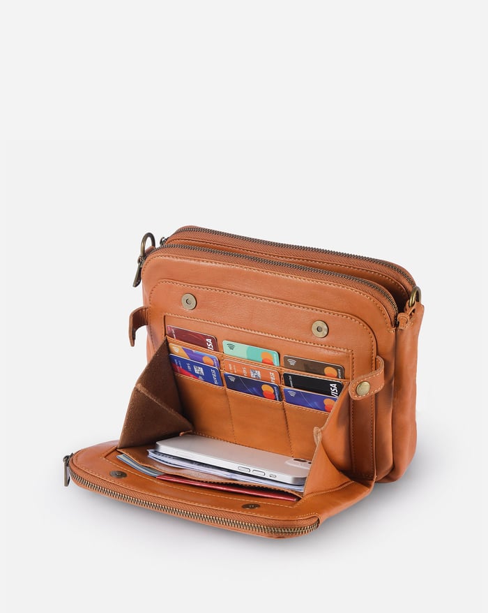 Jovie - Sac bandoulière élégant à trois couches