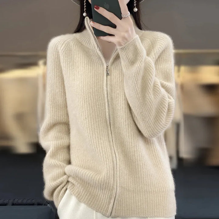 Charlotte™ - Cardigan Zippé