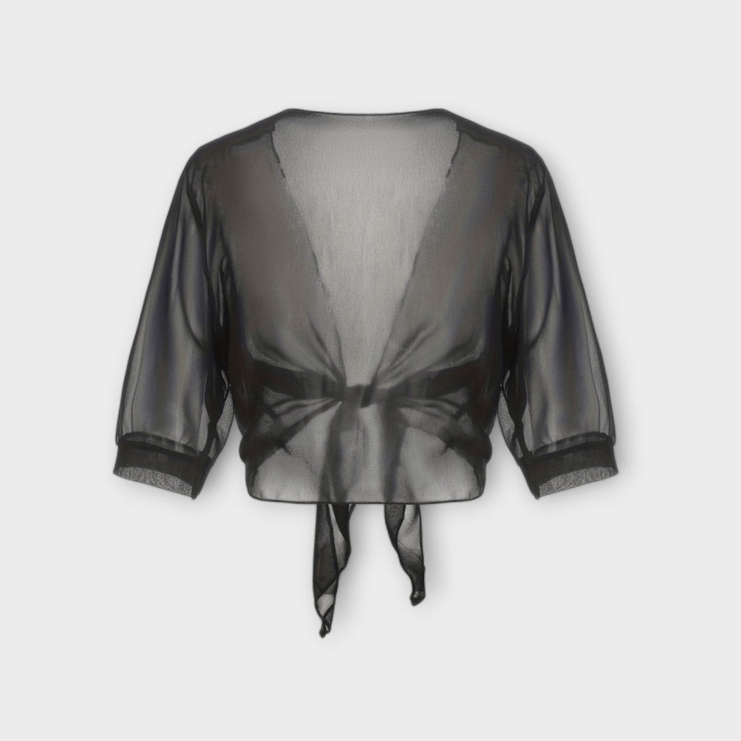 Blouse à Devant Ouvert