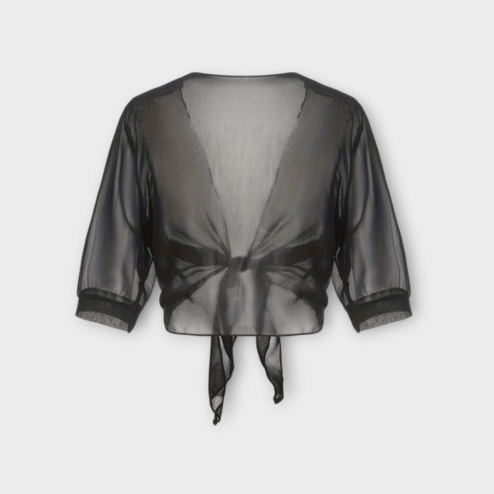Blouse à Devant Ouvert