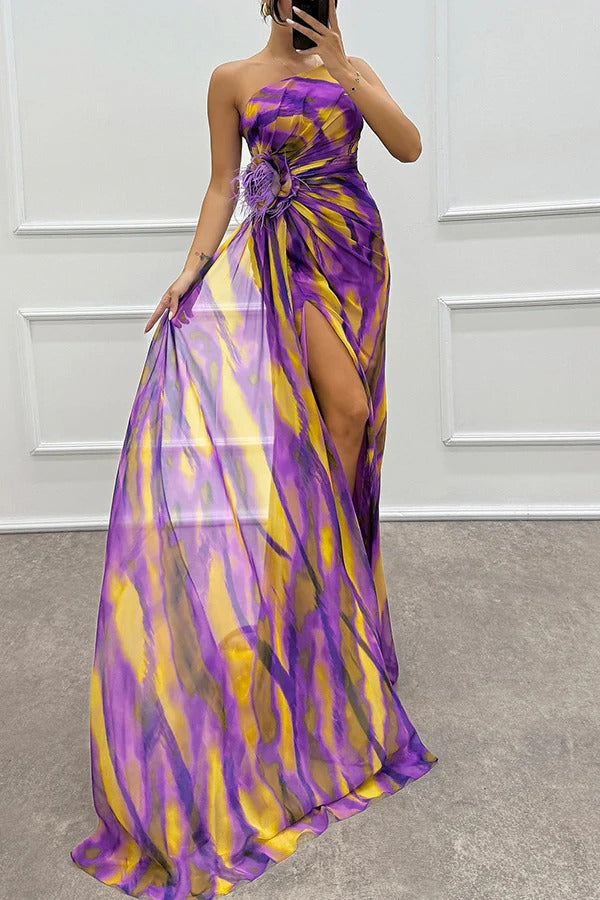 Elena | Robe Maxi Vibrante