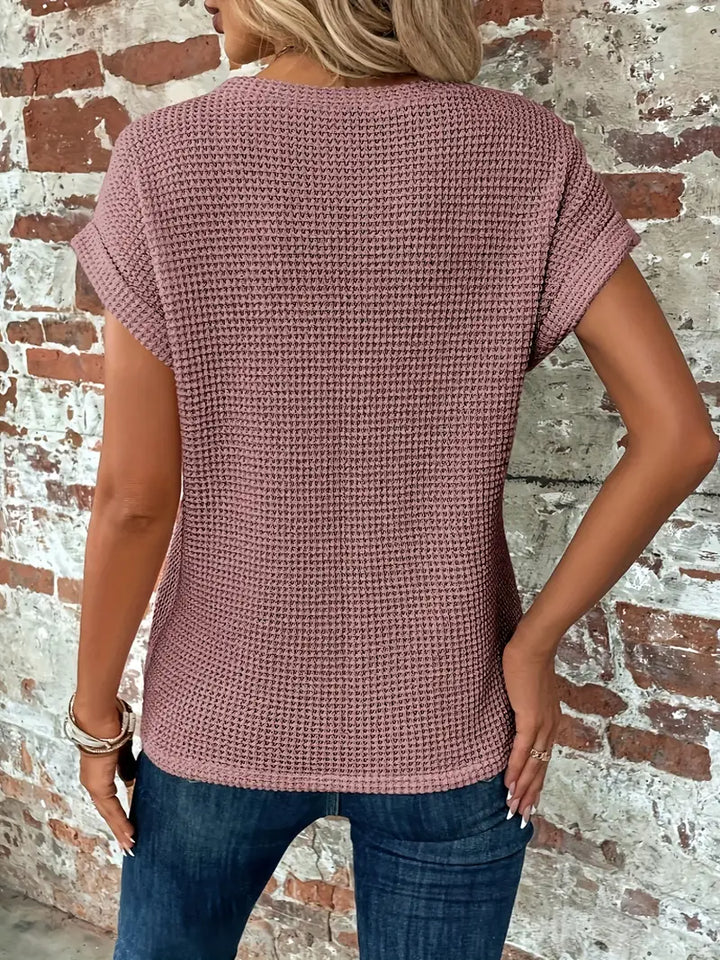 Gretel - T-shirt à coupe décontractée à manches courtes