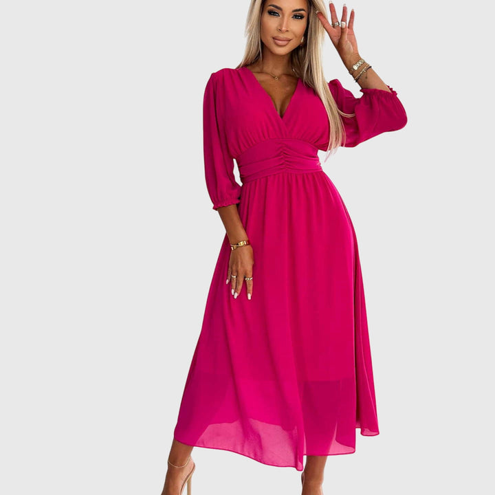 Chloe™ | Robe en Chiffon Soie Légère
