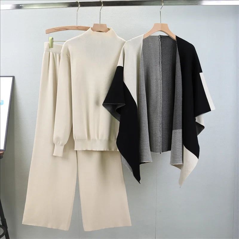 Alyssa™ - Élégant Ensemble Trois Pièces