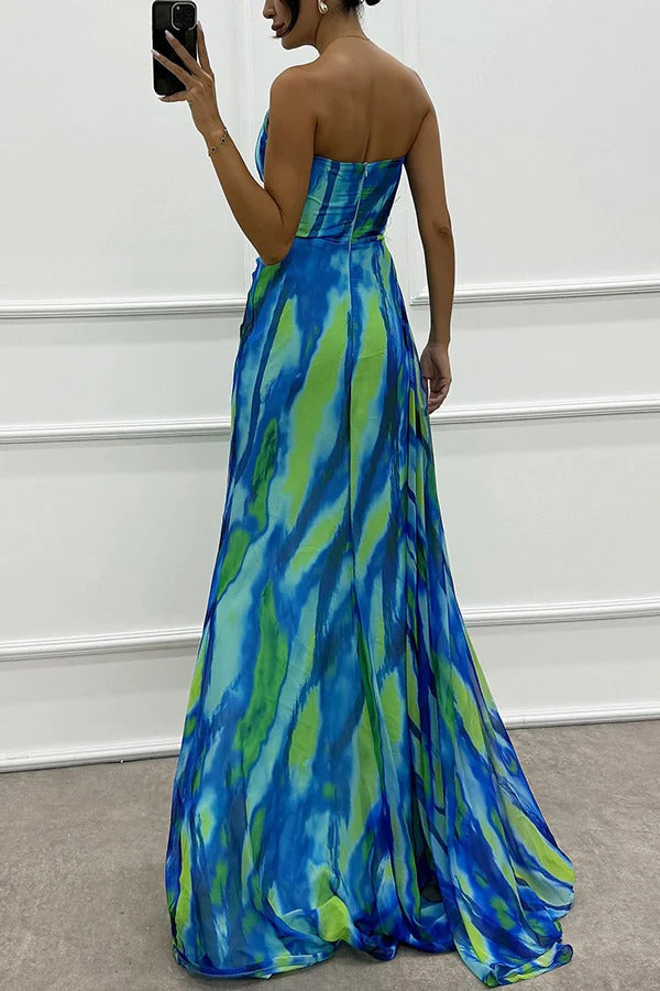 Elena | Robe Maxi Vibrante