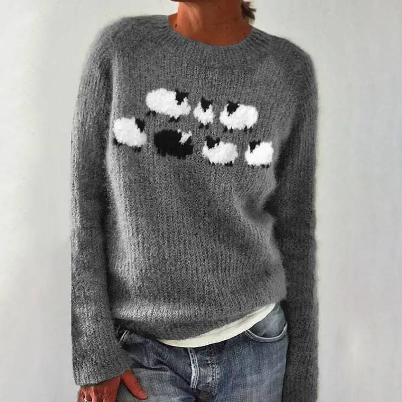 Poppy™ - Pull Douillet Rétro
