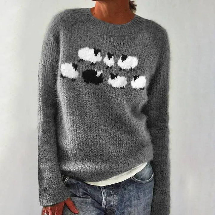 Poppy™ - Pull Douillet Rétro