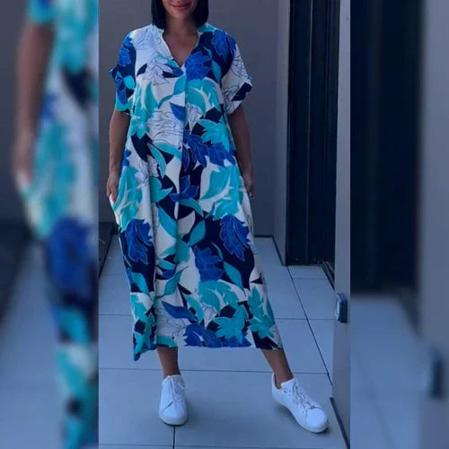 Gabriella – Robe Florale Flatteuse