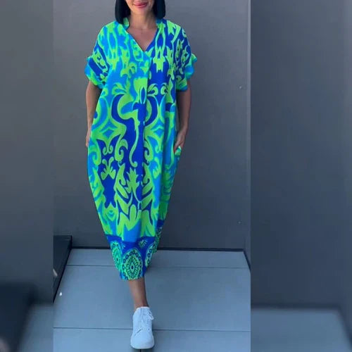 Gabriella – Robe Florale Flatteuse
