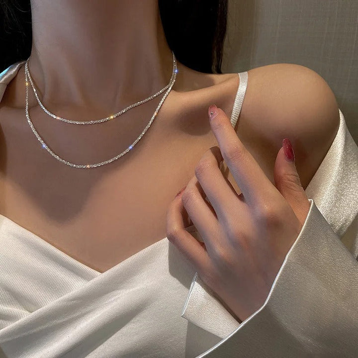 Ensemble de Collier en Argent Starlight