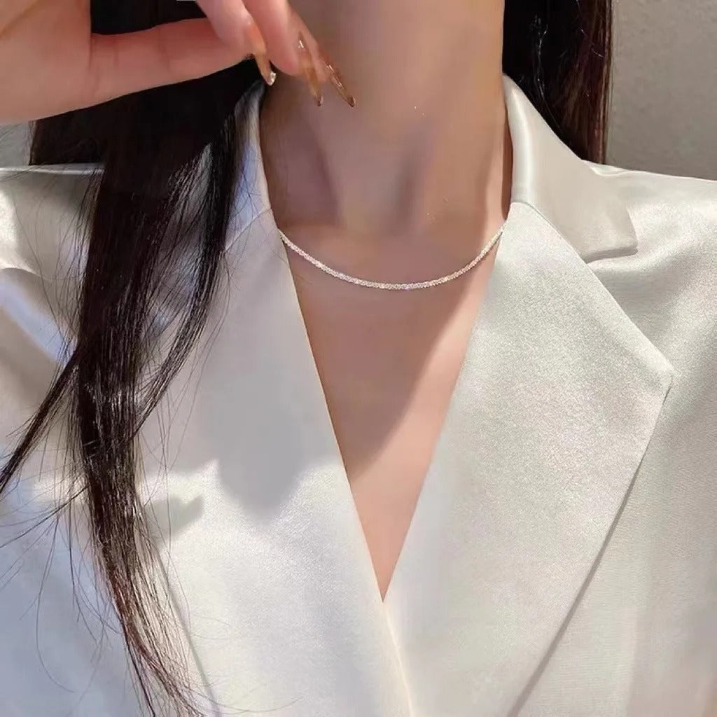 Ensemble de Collier en Argent Starlight