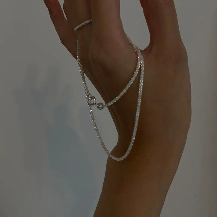 Ensemble de Collier en Argent Starlight