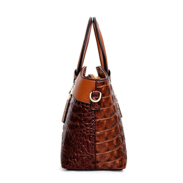Oriana - Sac à main crocodile à dégradé rétro