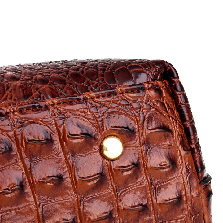 Oriana - Sac à main crocodile à dégradé rétro