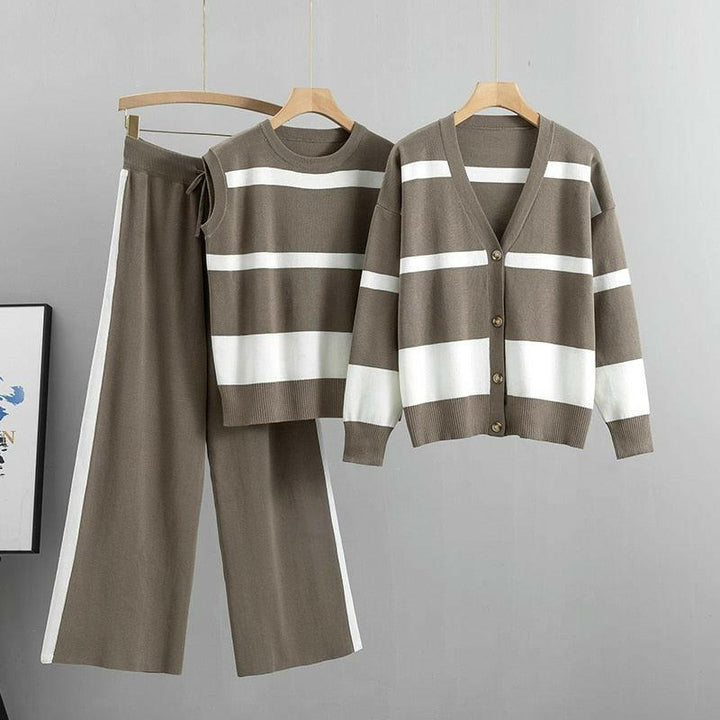 Avery™ - Élégant ensemble décontracté trois pièces