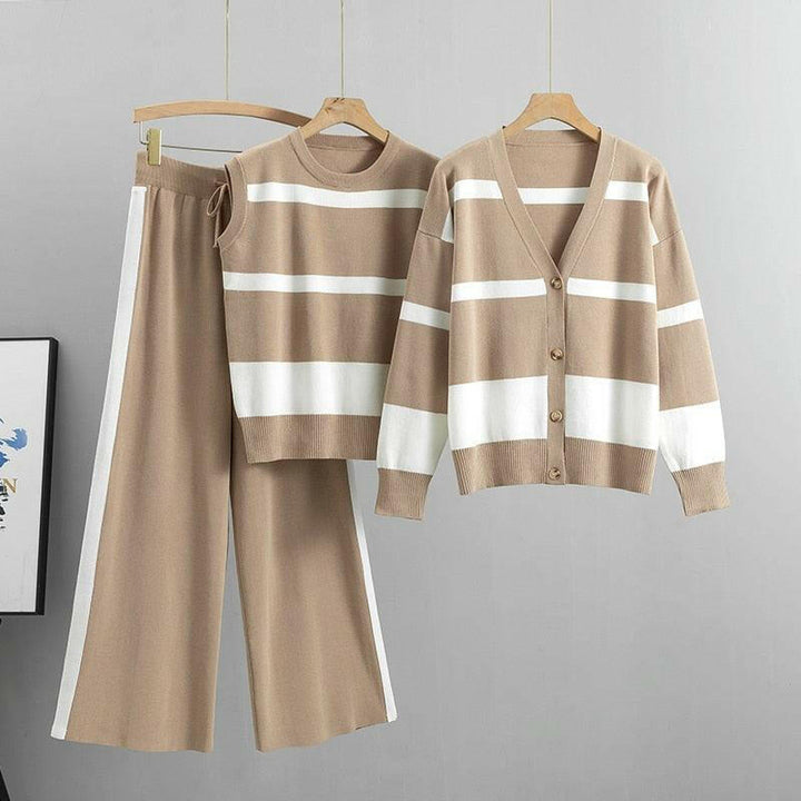 Avery™ - Élégant ensemble décontracté trois pièces